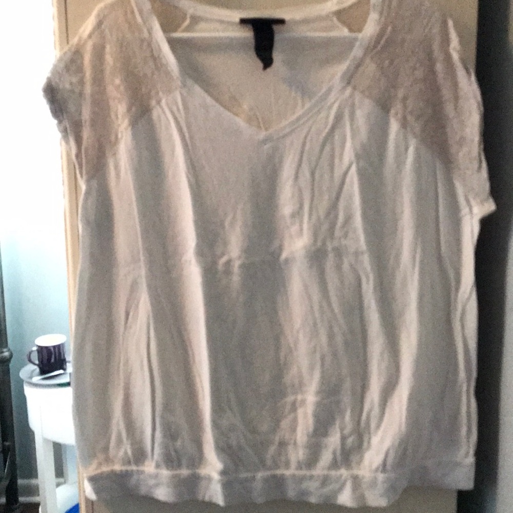 white vneck